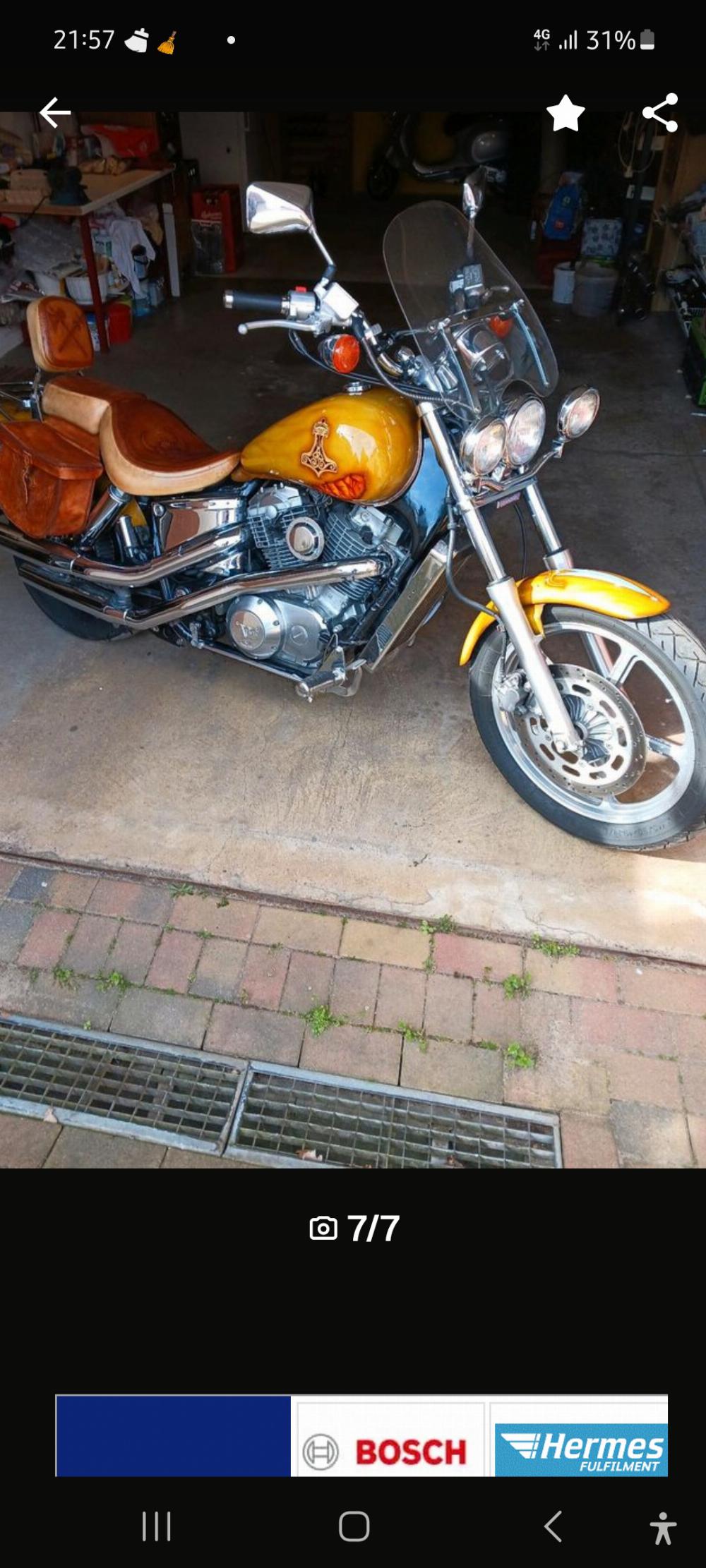 Motorrad verkaufen Honda Shadow VT 1100 C SC 23 Ankauf
